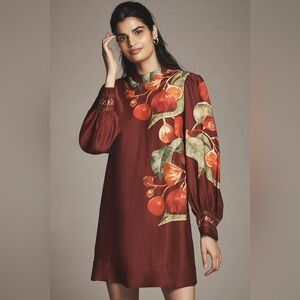 Farm Rio for Anthropologie Printed Mini Dress NWT
